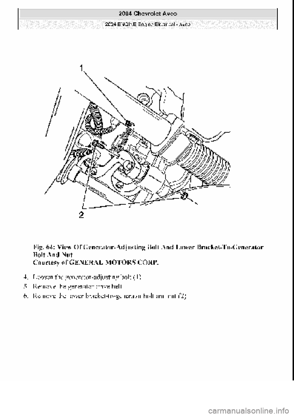 CHEVROLET AVEO 2002 Service Repair Manual CHEVROLET AVEO 2002 Service Repair Manual