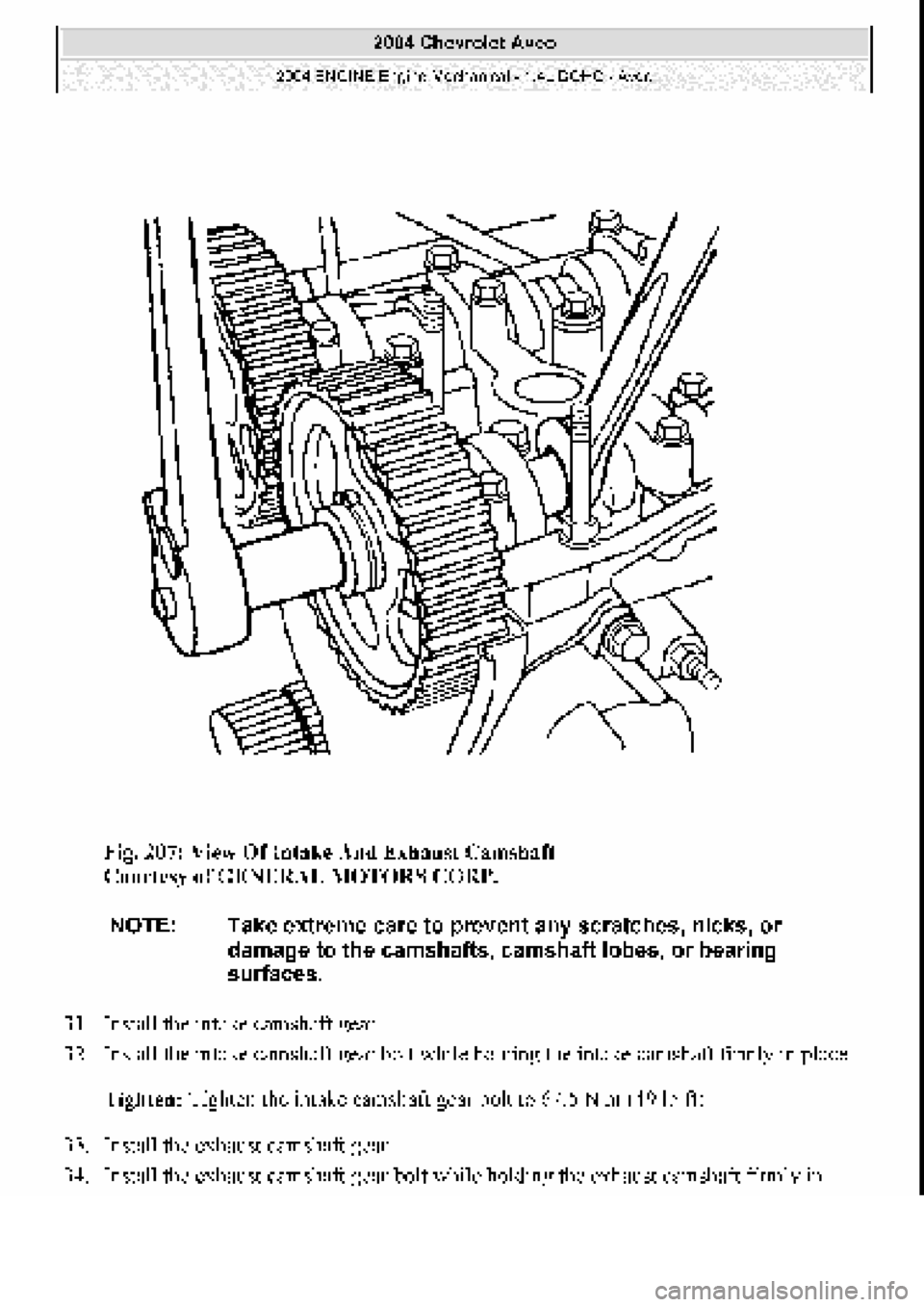 CHEVROLET AVEO 2002 Service Repair Manual CHEVROLET AVEO 2002 Service Repair Manual