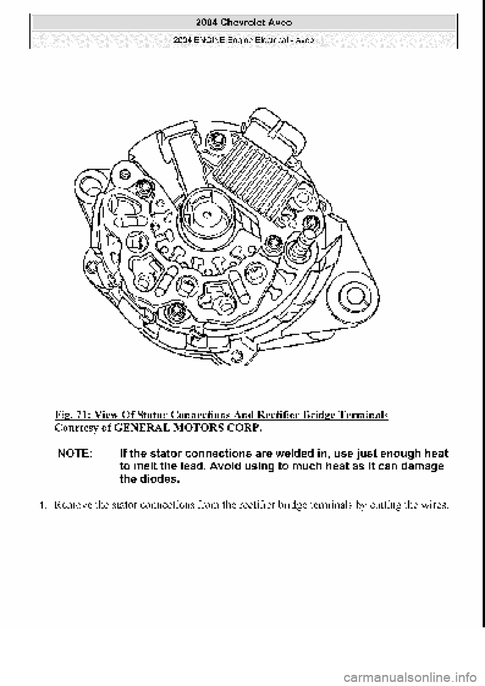 CHEVROLET AVEO 2002 Service Repair Manual CHEVROLET AVEO 2002 Service Repair Manual