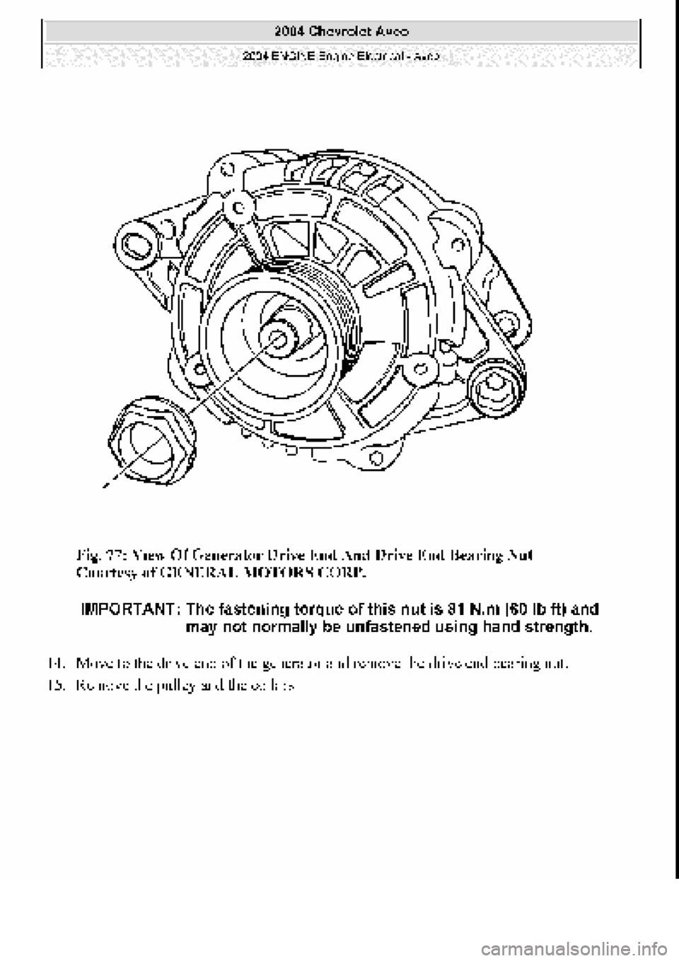 CHEVROLET AVEO 2002 Service Repair Manual CHEVROLET AVEO 2002 Service Repair Manual