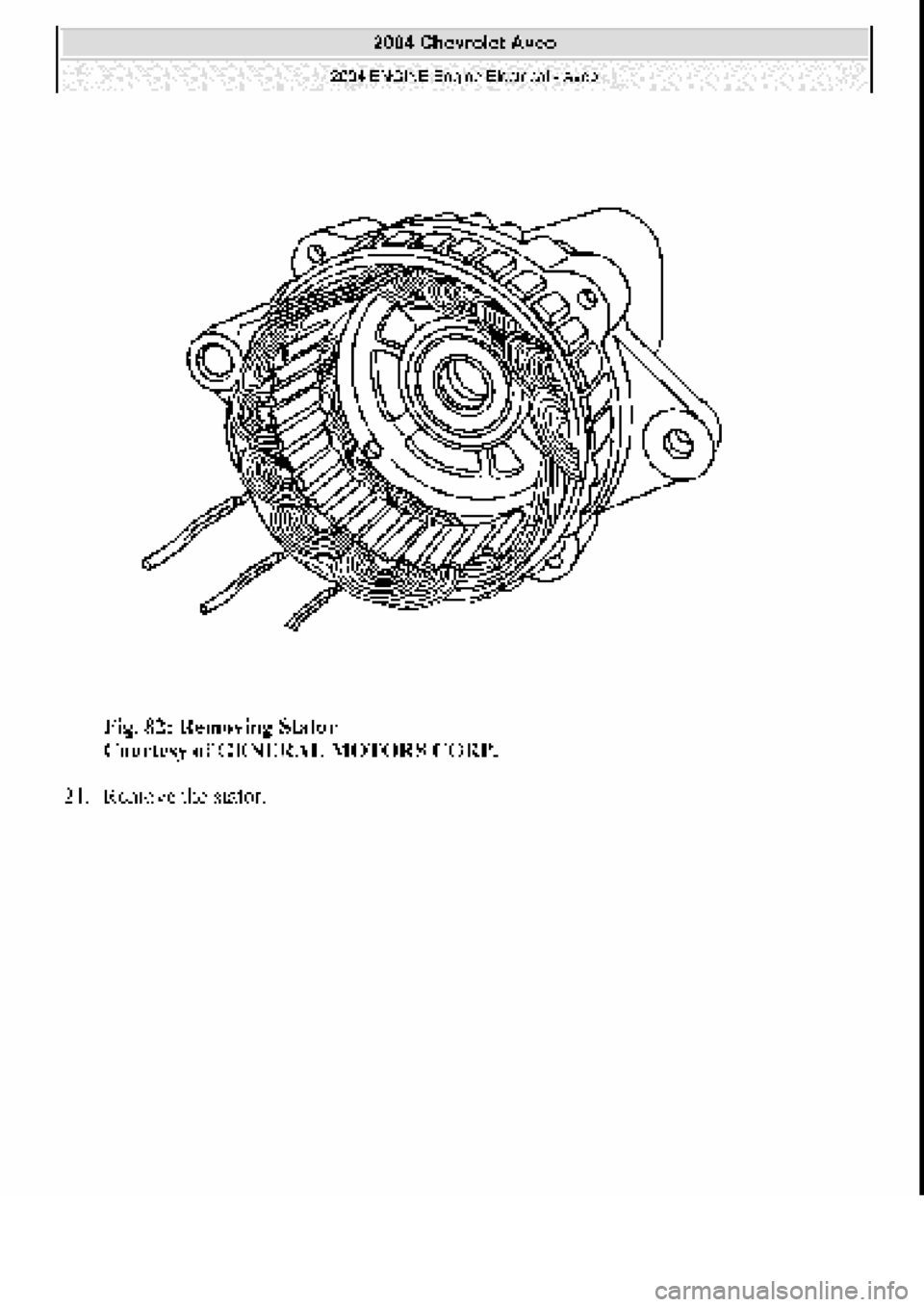 CHEVROLET AVEO 2002 Service Repair Manual CHEVROLET AVEO 2002 Service Repair Manual