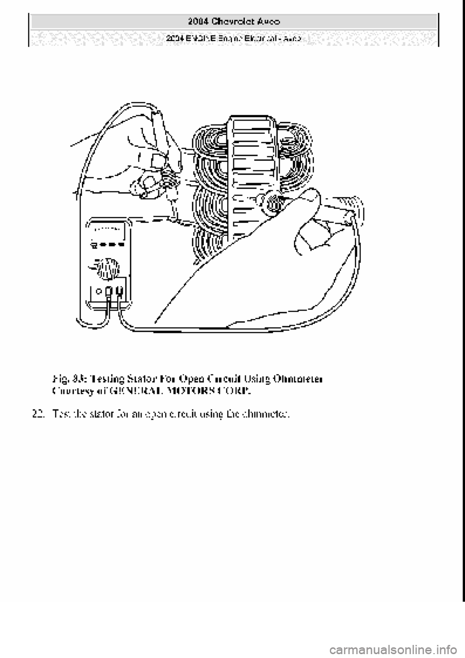 CHEVROLET AVEO 2002 Service Repair Manual CHEVROLET AVEO 2002 Service Repair Manual