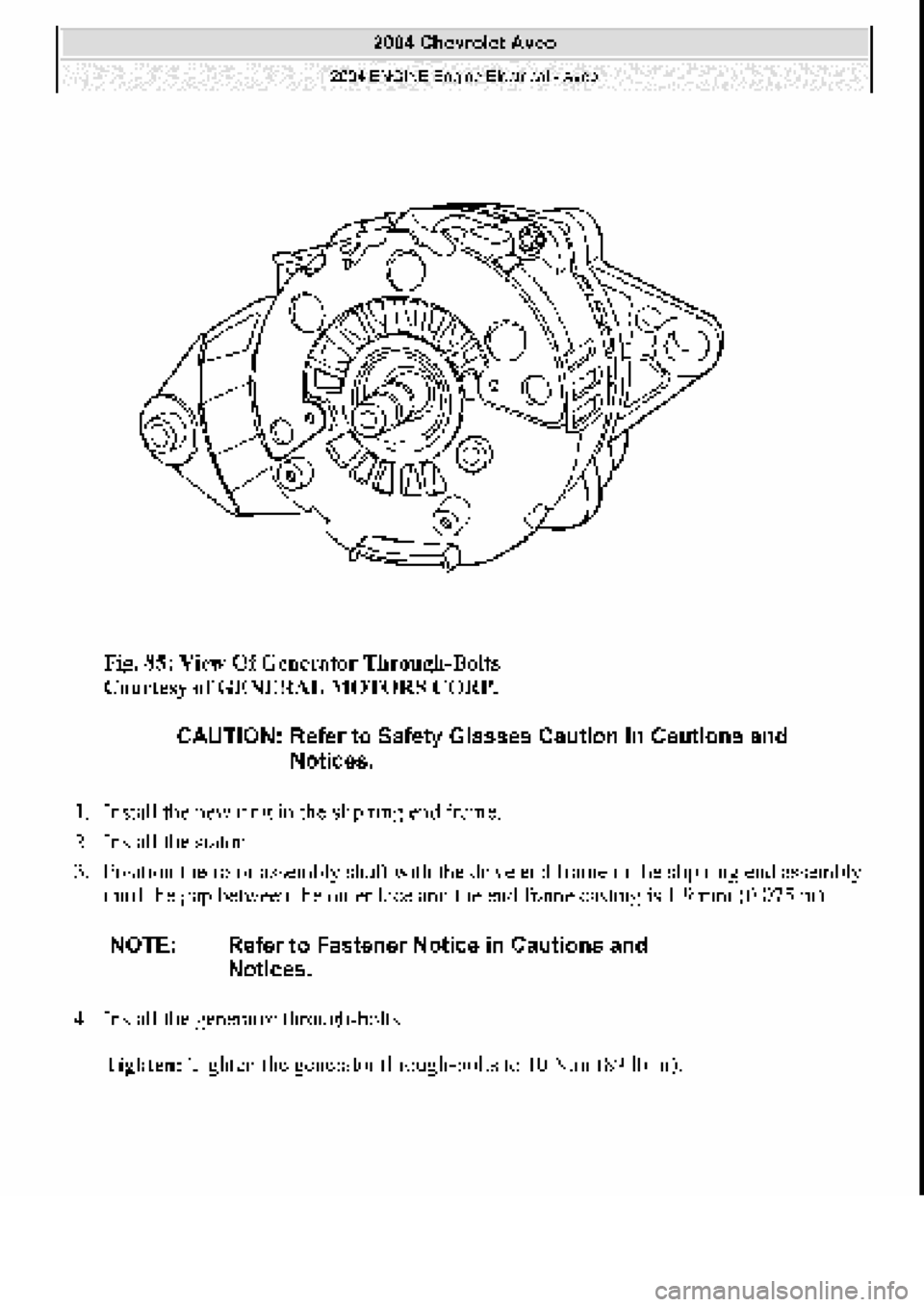 CHEVROLET AVEO 2002 Service Repair Manual CHEVROLET AVEO 2002 Service Repair Manual
