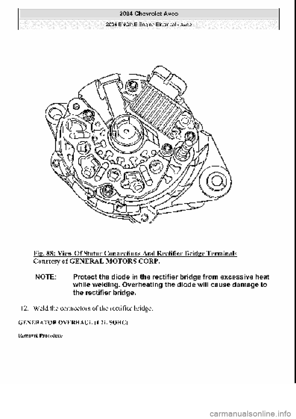 CHEVROLET AVEO 2002 Service Repair Manual CHEVROLET AVEO 2002 Service Repair Manual