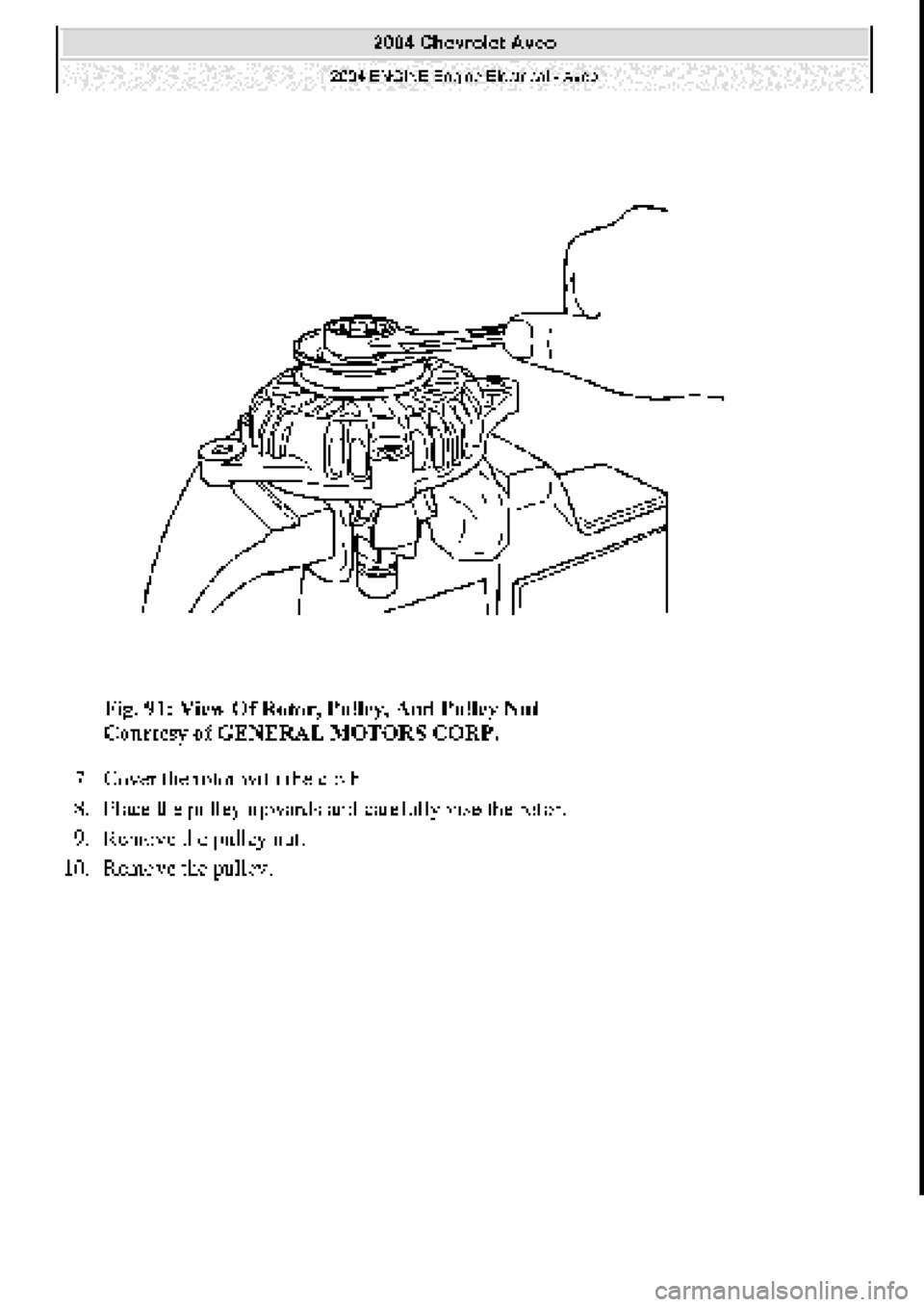 CHEVROLET AVEO 2002 Service Repair Manual CHEVROLET AVEO 2002 Service Repair Manual
