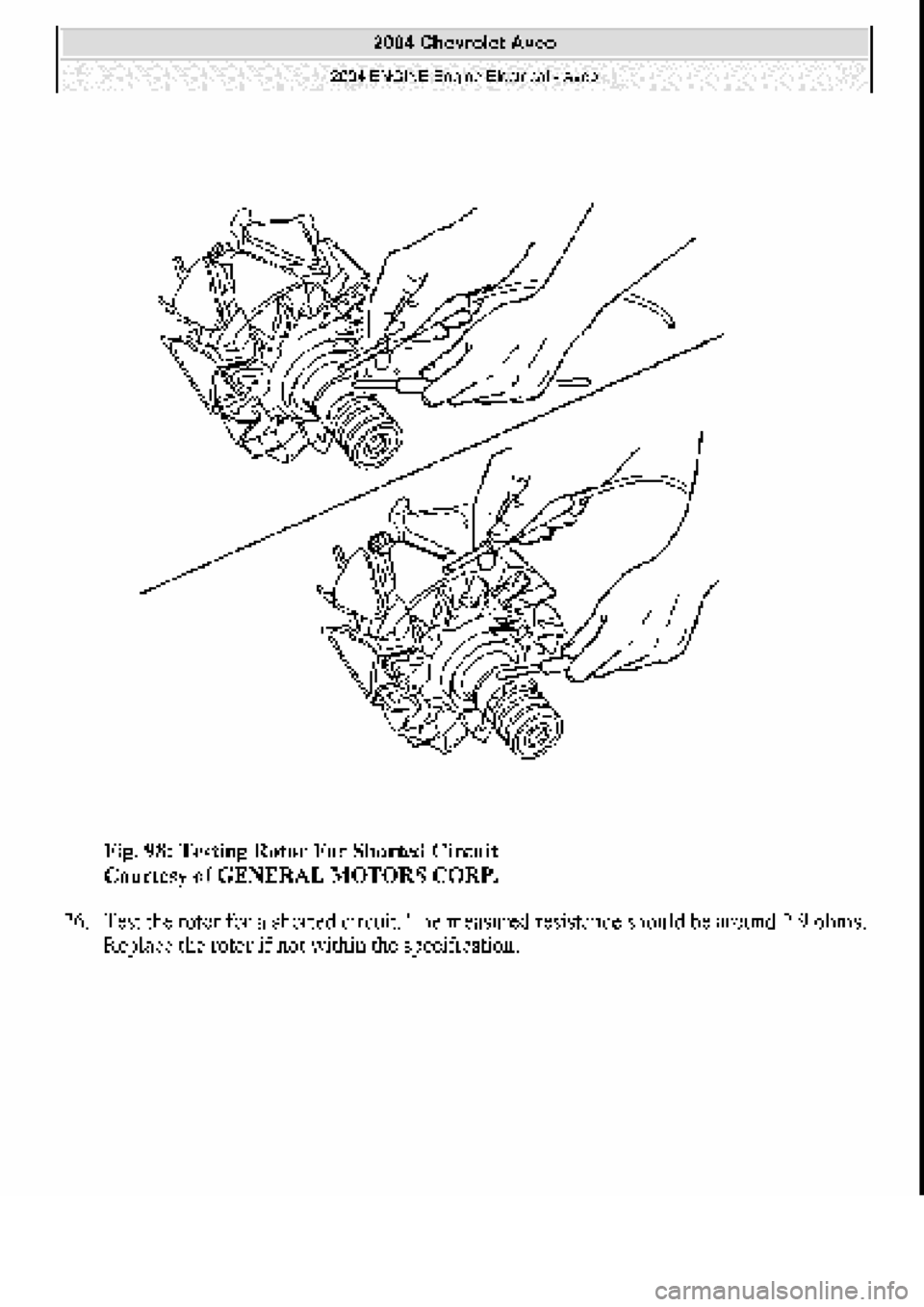 CHEVROLET AVEO 2002 Service Repair Manual CHEVROLET AVEO 2002 Service Repair Manual