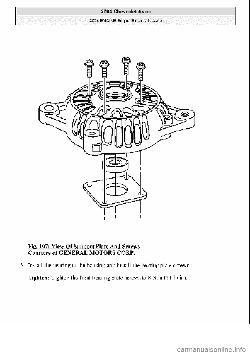 CHEVROLET AVEO 2002 Service Repair Manual CHEVROLET AVEO 2002 Service Repair Manual
