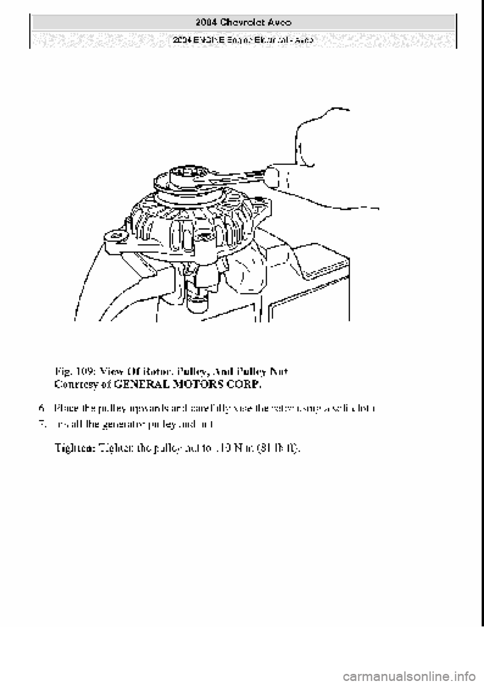 CHEVROLET AVEO 2002 Service Repair Manual CHEVROLET AVEO 2002 Service Repair Manual