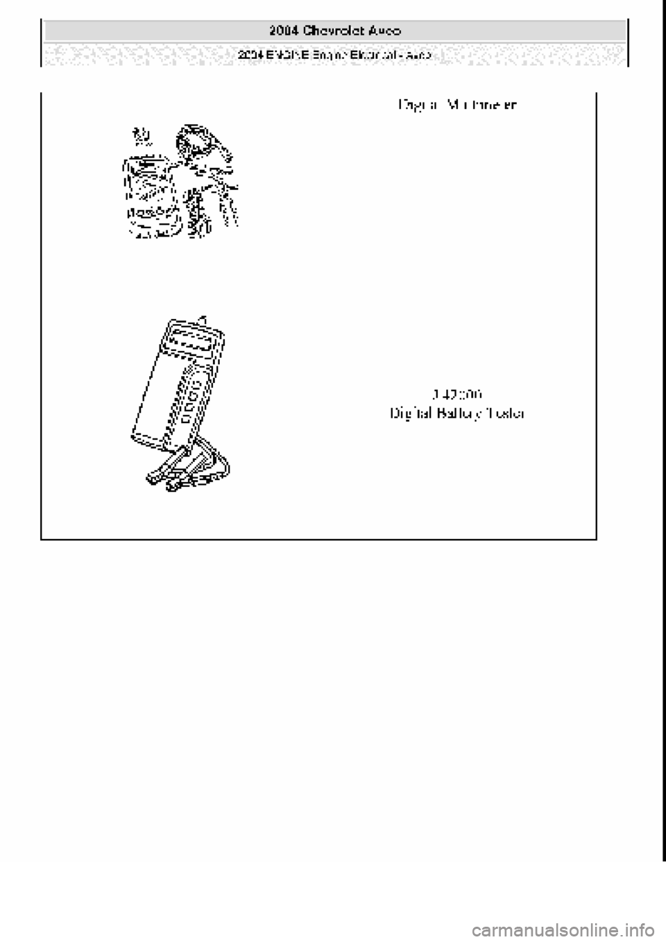 CHEVROLET AVEO 2002 Service Repair Manual CHEVROLET AVEO 2002 Service Repair Manual