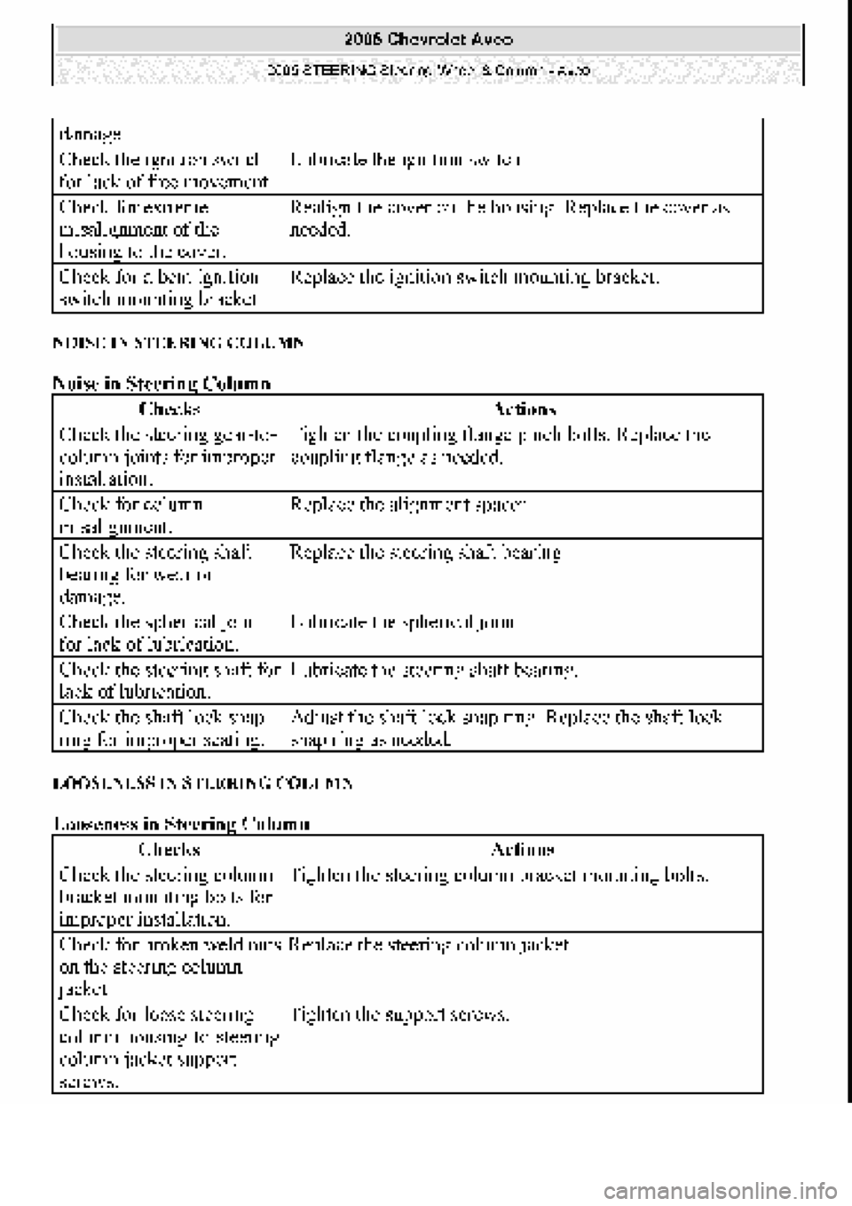 CHEVROLET AVEO 2002 Service Repair Manual CHEVROLET AVEO 2002 Service Repair Manual