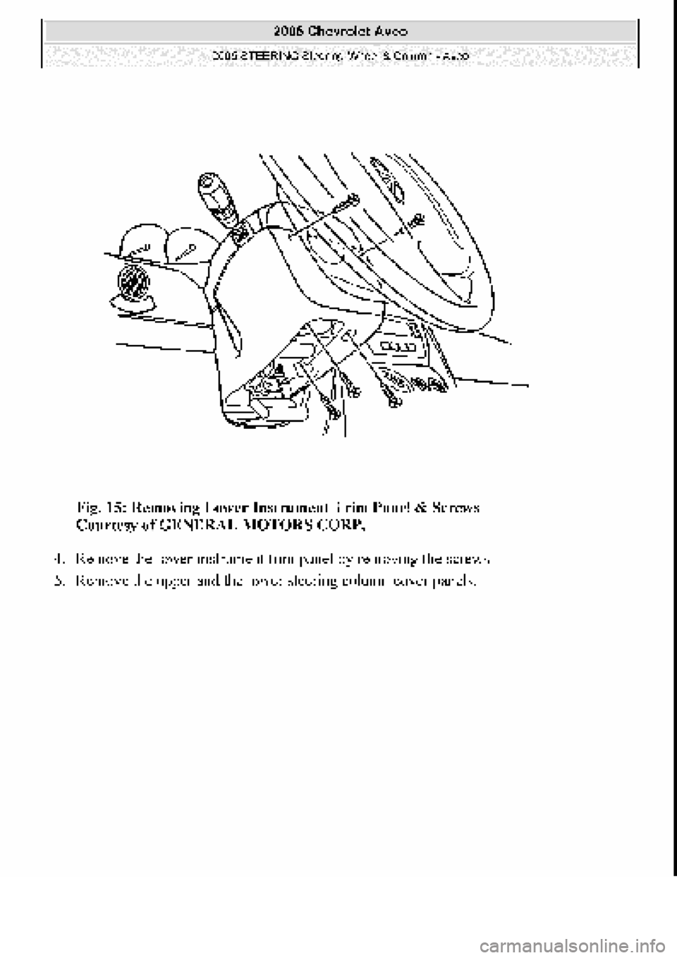 CHEVROLET AVEO 2002 Service Repair Manual CHEVROLET AVEO 2002 Service Repair Manual