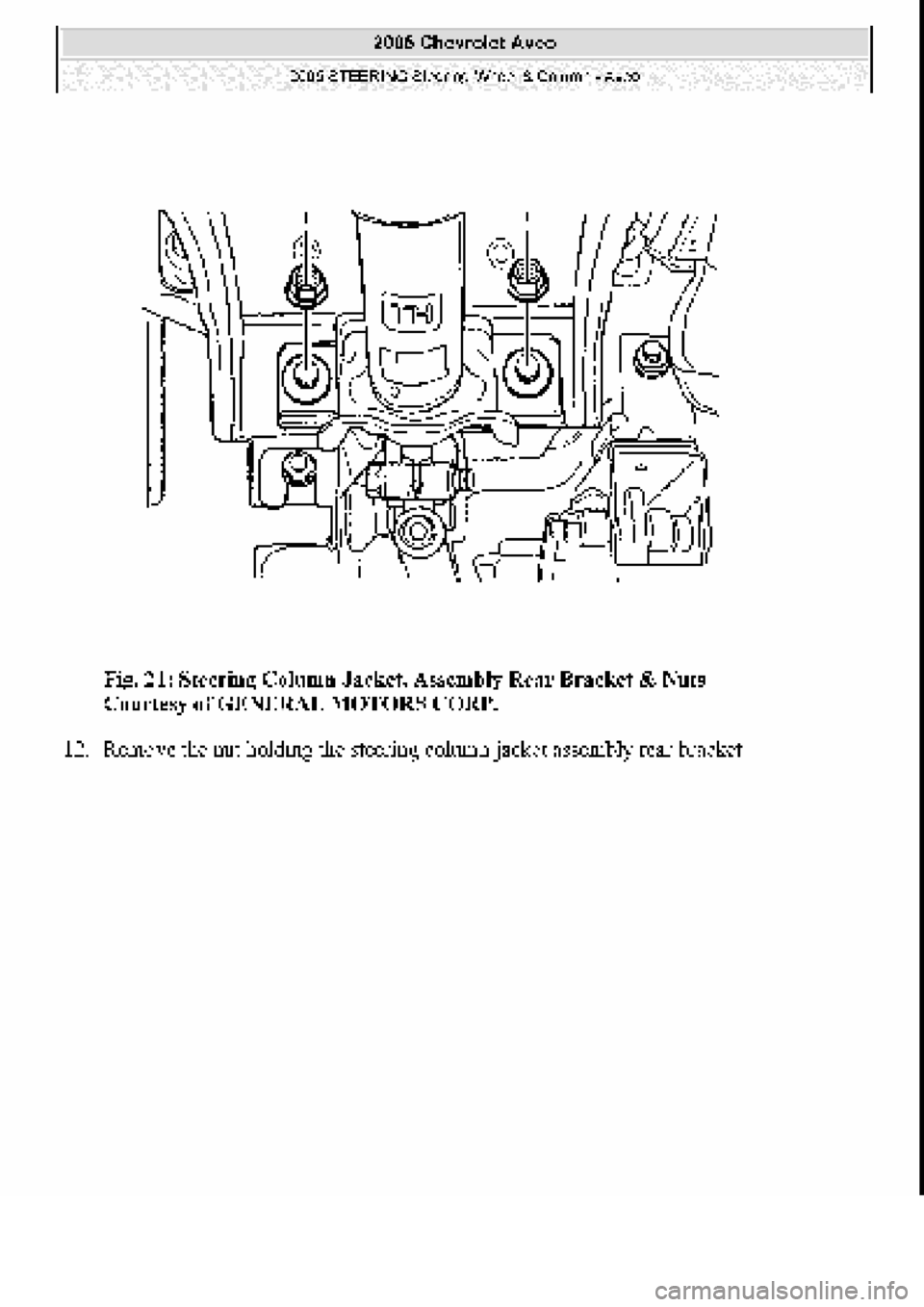 CHEVROLET AVEO 2002 Service Repair Manual CHEVROLET AVEO 2002 Service Repair Manual
