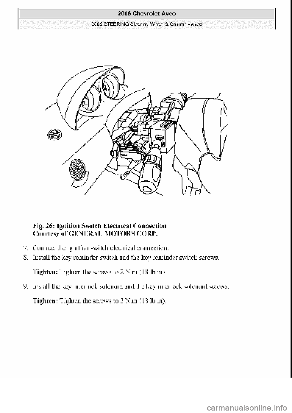 CHEVROLET AVEO 2002 Service Repair Manual CHEVROLET AVEO 2002 Service Repair Manual