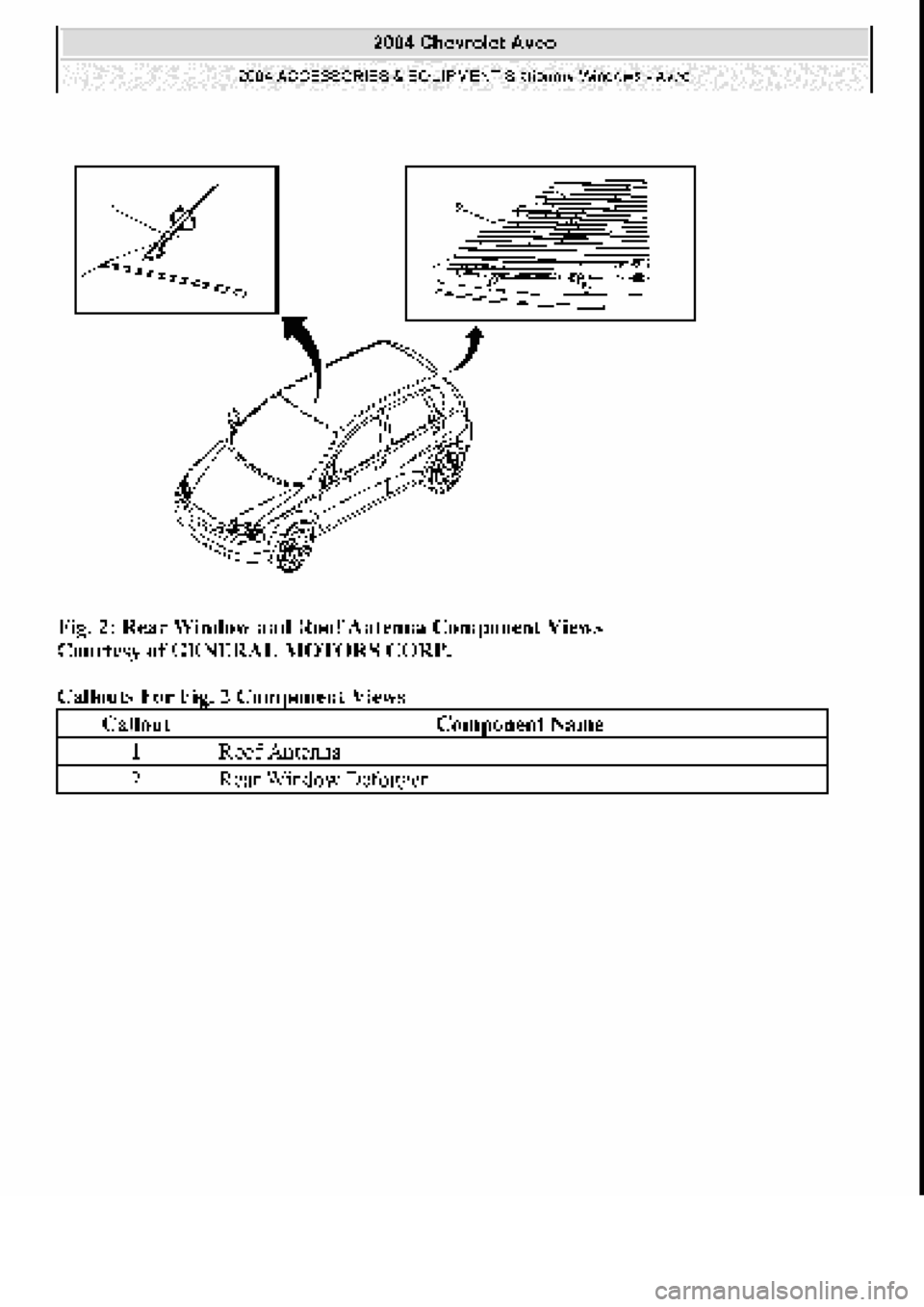 CHEVROLET AVEO 2002 Service Repair Manual CHEVROLET AVEO 2002 Service Repair Manual