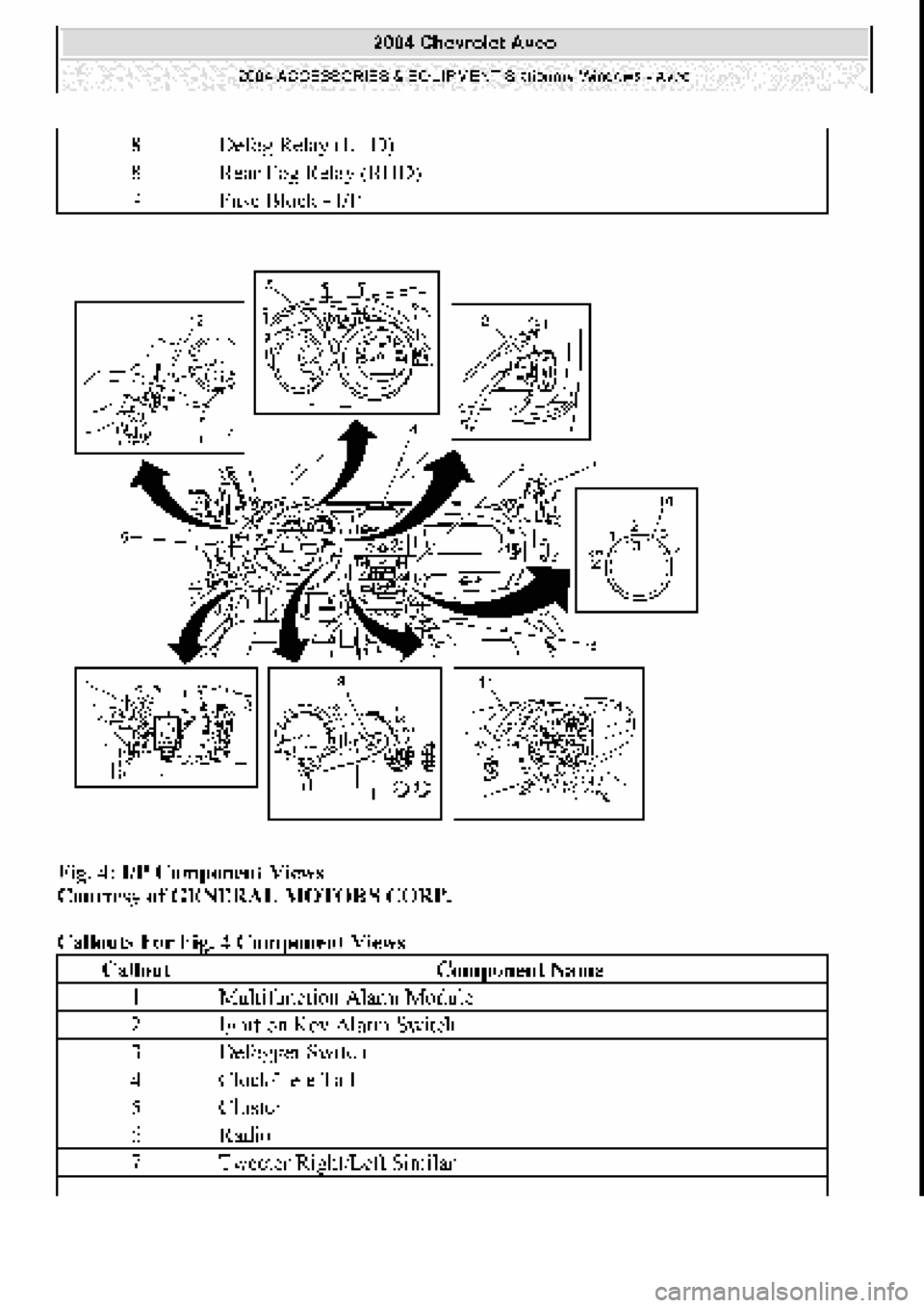 CHEVROLET AVEO 2002 Service Repair Manual CHEVROLET AVEO 2002 Service Repair Manual