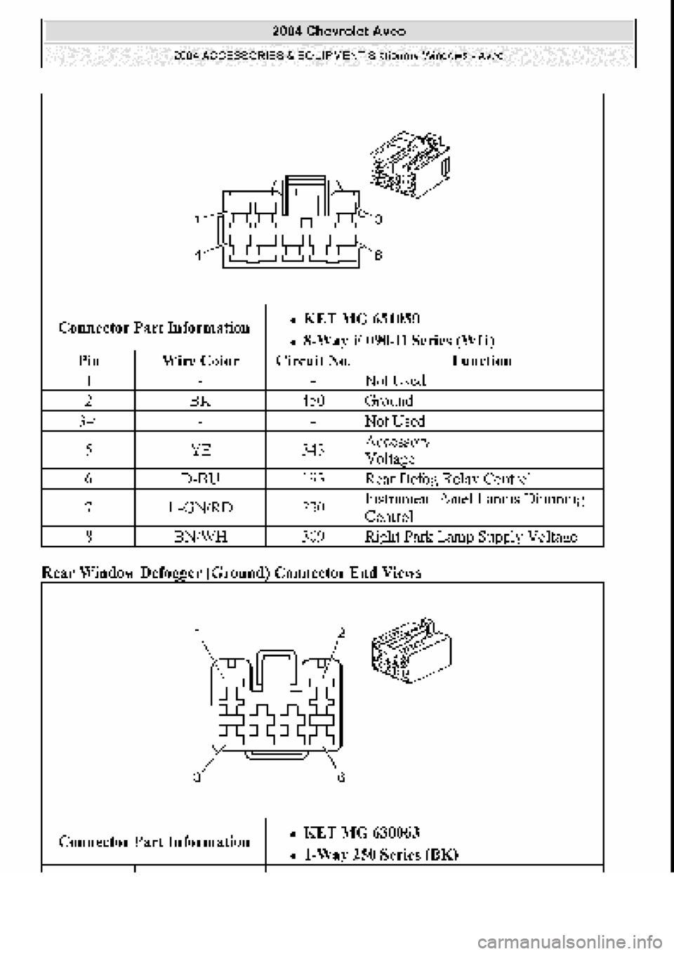 CHEVROLET AVEO 2002 Service Repair Manual CHEVROLET AVEO 2002 Service Repair Manual