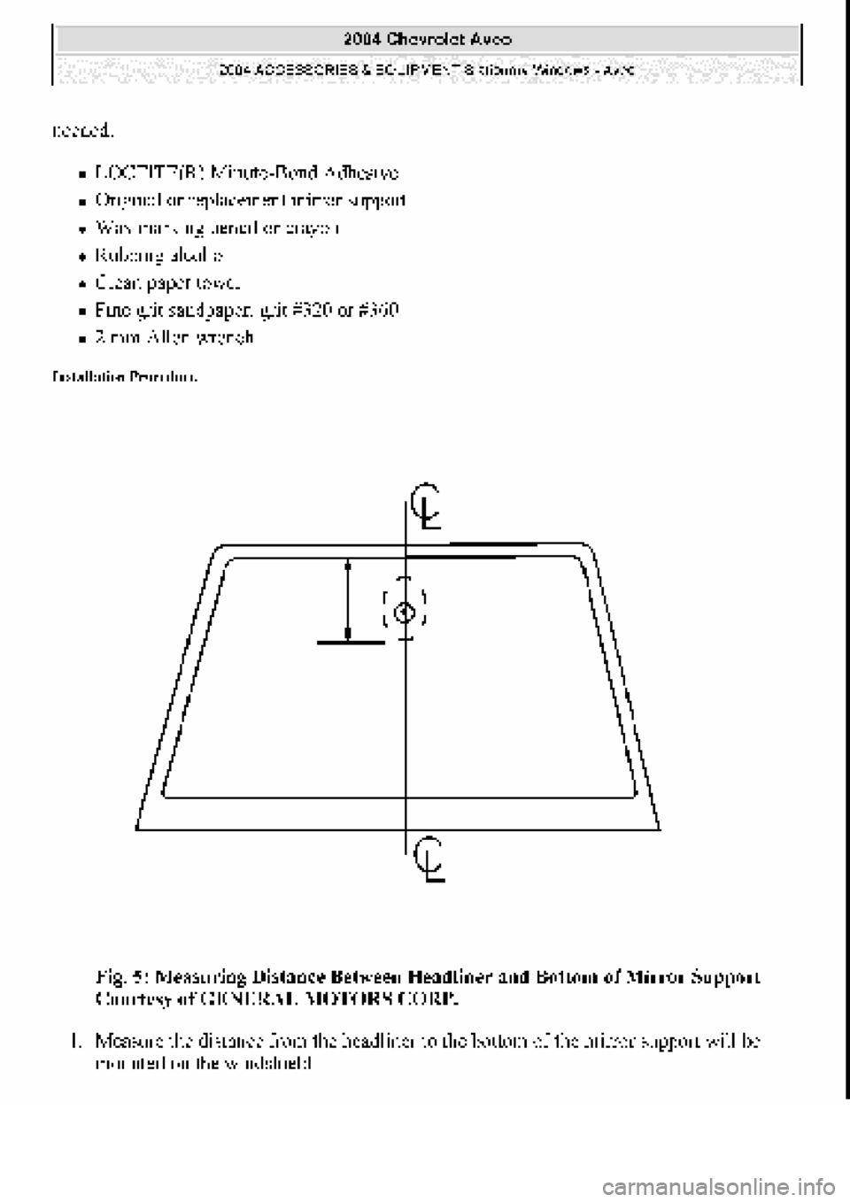 CHEVROLET AVEO 2002 Service Repair Manual CHEVROLET AVEO 2002 Service Repair Manual