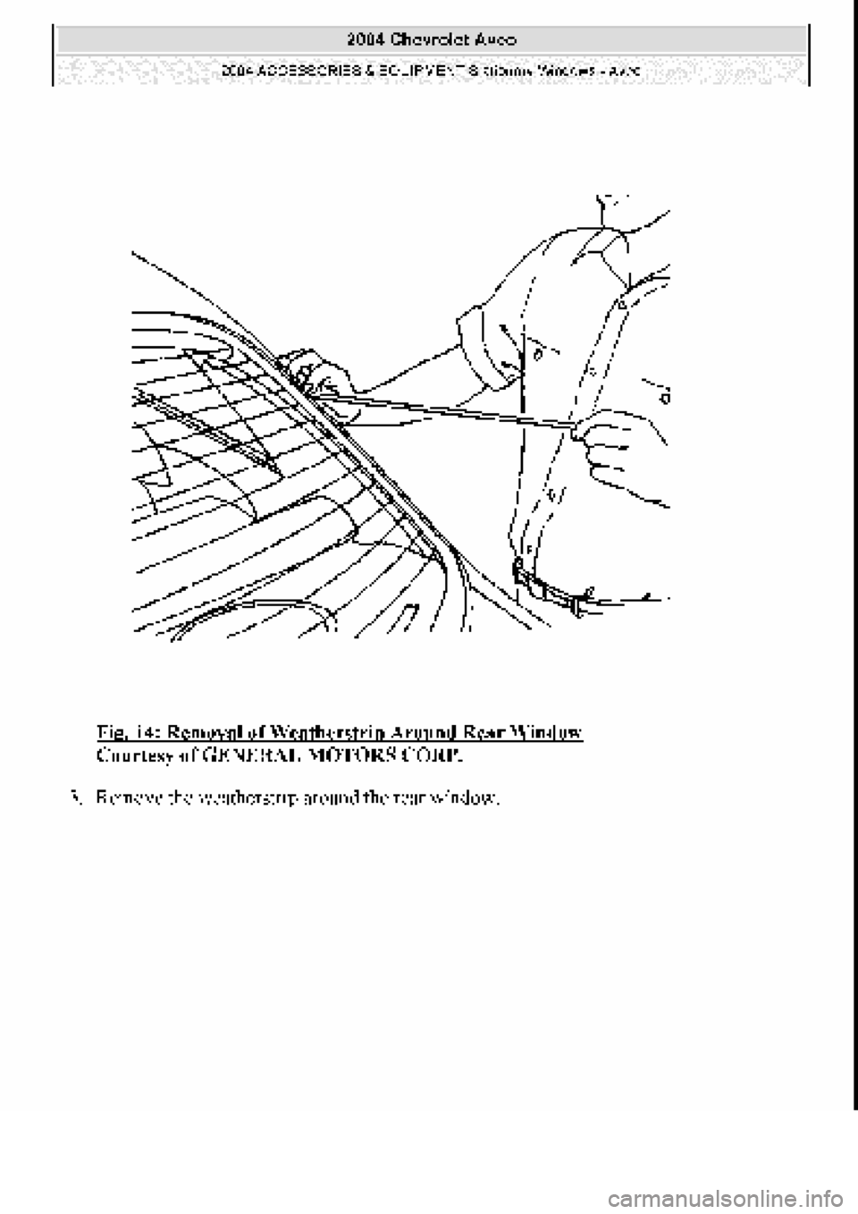 CHEVROLET AVEO 2002 Service Repair Manual CHEVROLET AVEO 2002 Service Repair Manual