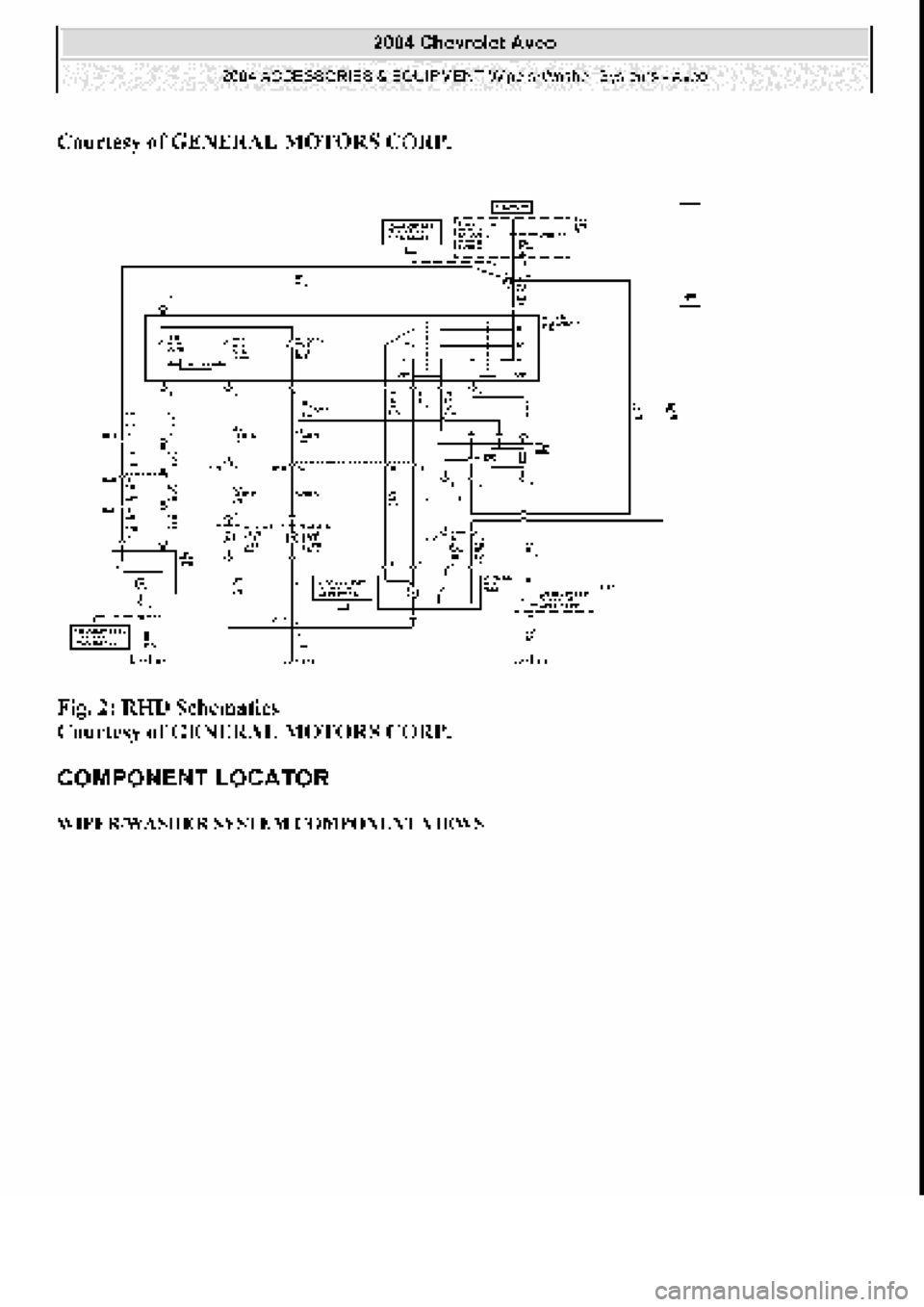 CHEVROLET AVEO 2002 Service Repair Manual CHEVROLET AVEO 2002 Service Repair Manual
