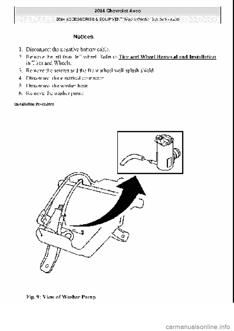 CHEVROLET AVEO 2002 Service Repair Manual CHEVROLET AVEO 2002 Service Repair Manual