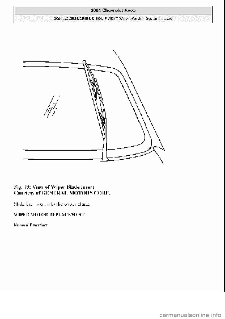 CHEVROLET AVEO 2002 Service Repair Manual CHEVROLET AVEO 2002 Service Repair Manual
