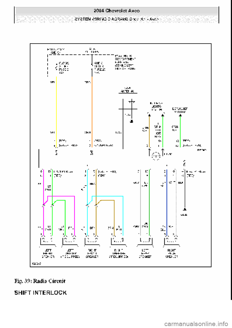 CHEVROLET AVEO 2002 Service Repair Manual CHEVROLET AVEO 2002 Service Repair Manual