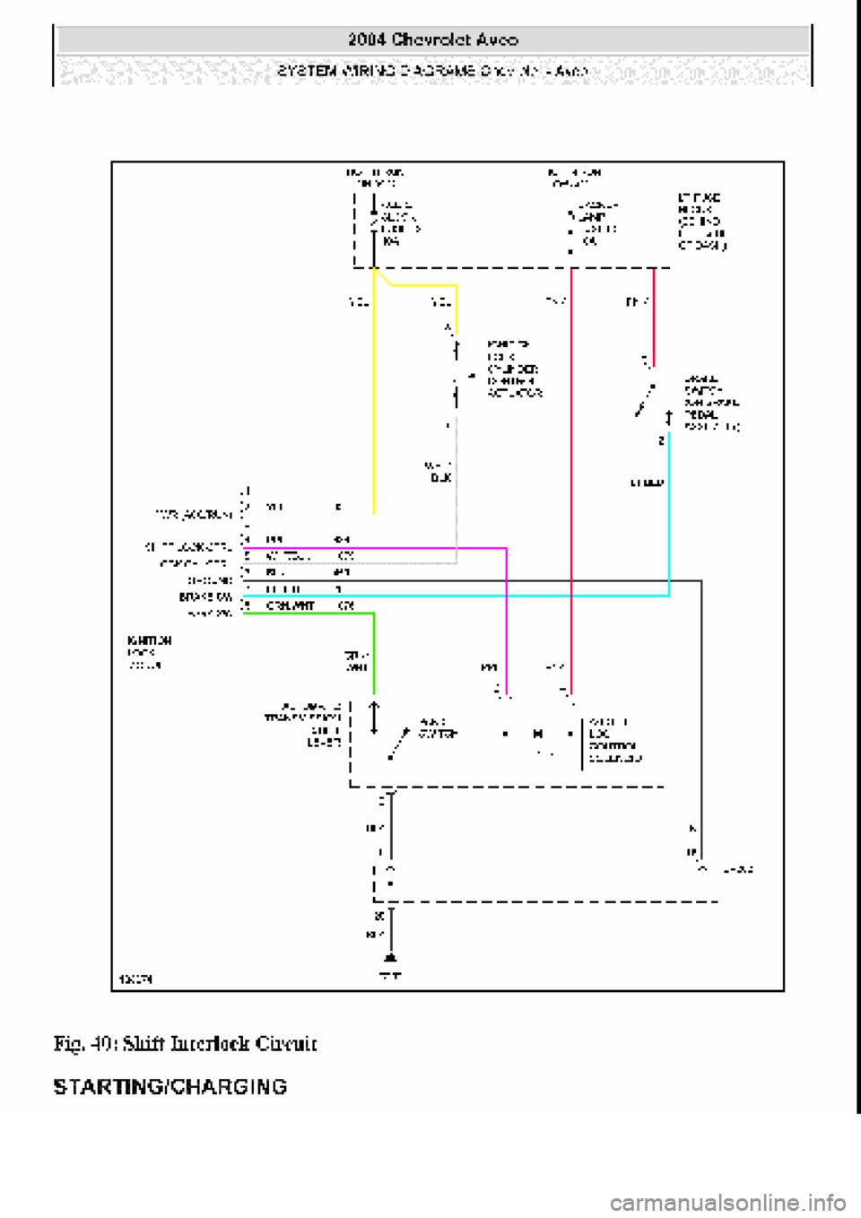 CHEVROLET AVEO 2002  Service Repair Manual 