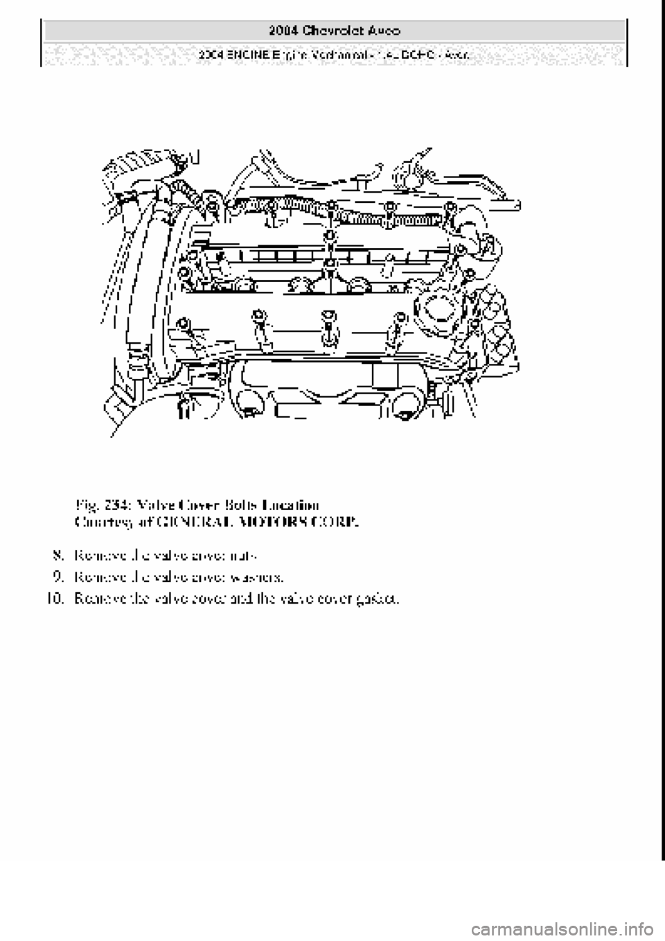 CHEVROLET AVEO 2002 Service Repair Manual CHEVROLET AVEO 2002 Service Repair Manual