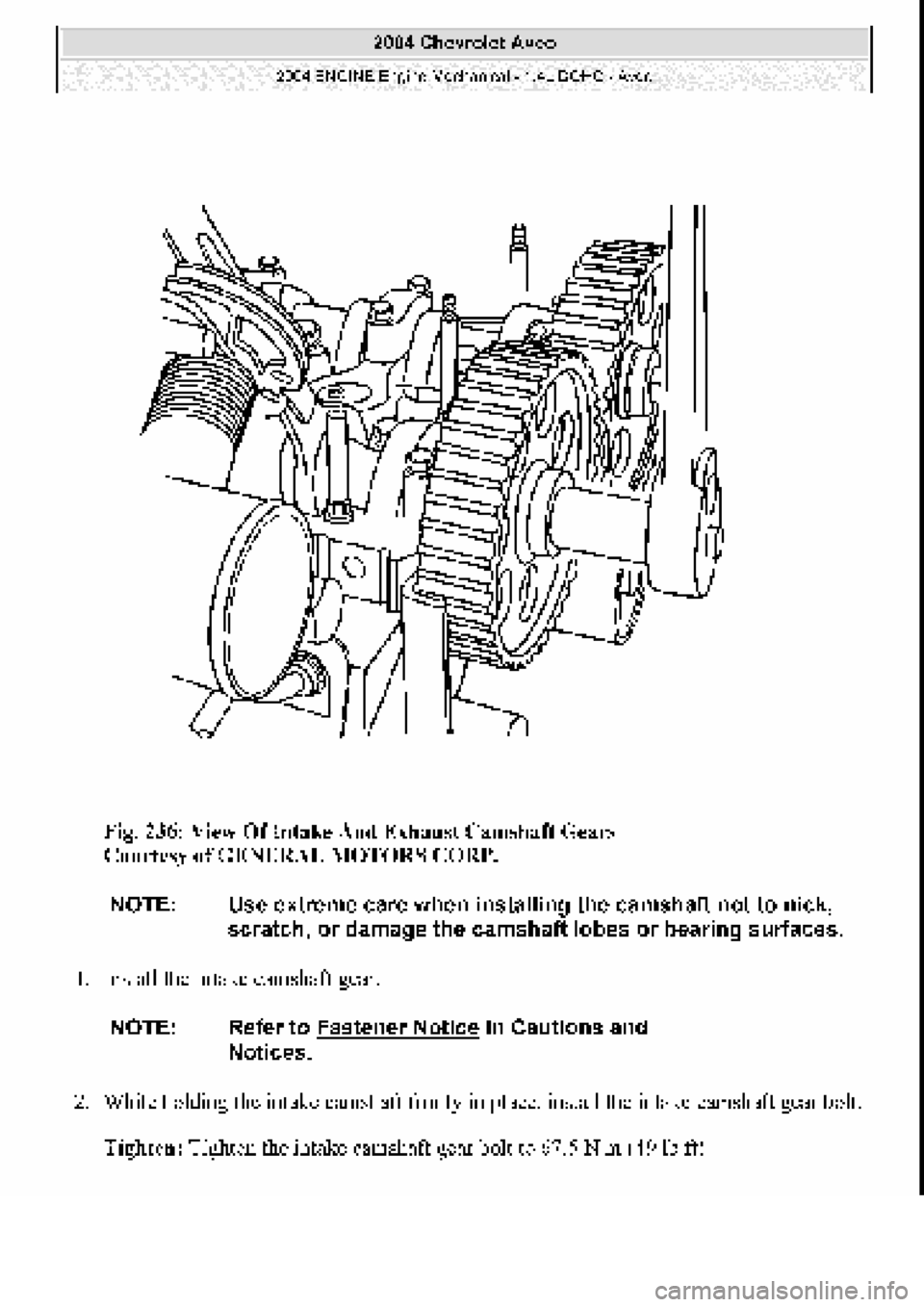 CHEVROLET AVEO 2002 Service Repair Manual CHEVROLET AVEO 2002 Service Repair Manual
