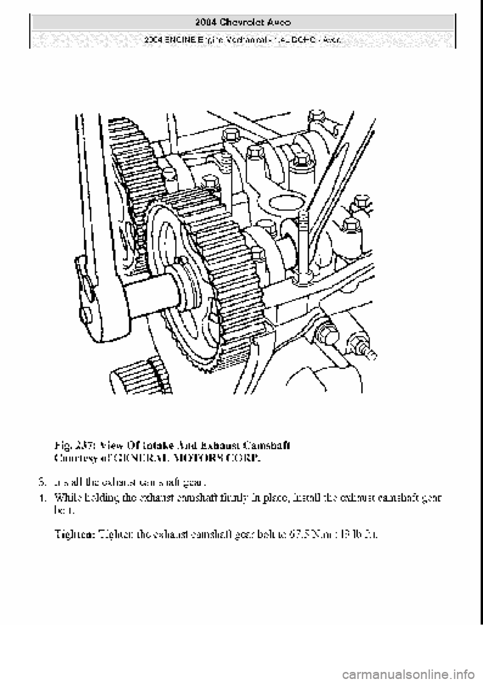 CHEVROLET AVEO 2002 Service Repair Manual CHEVROLET AVEO 2002 Service Repair Manual