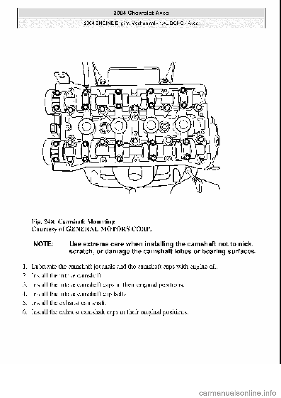 CHEVROLET AVEO 2002 Service Repair Manual CHEVROLET AVEO 2002 Service Repair Manual