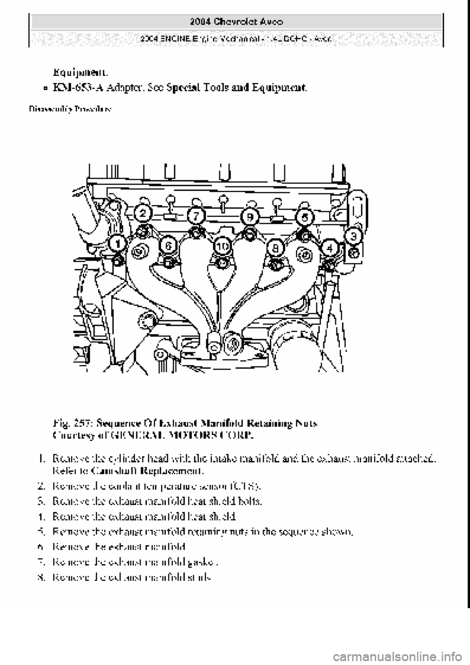CHEVROLET AVEO 2002 Service Repair Manual CHEVROLET AVEO 2002 Service Repair Manual