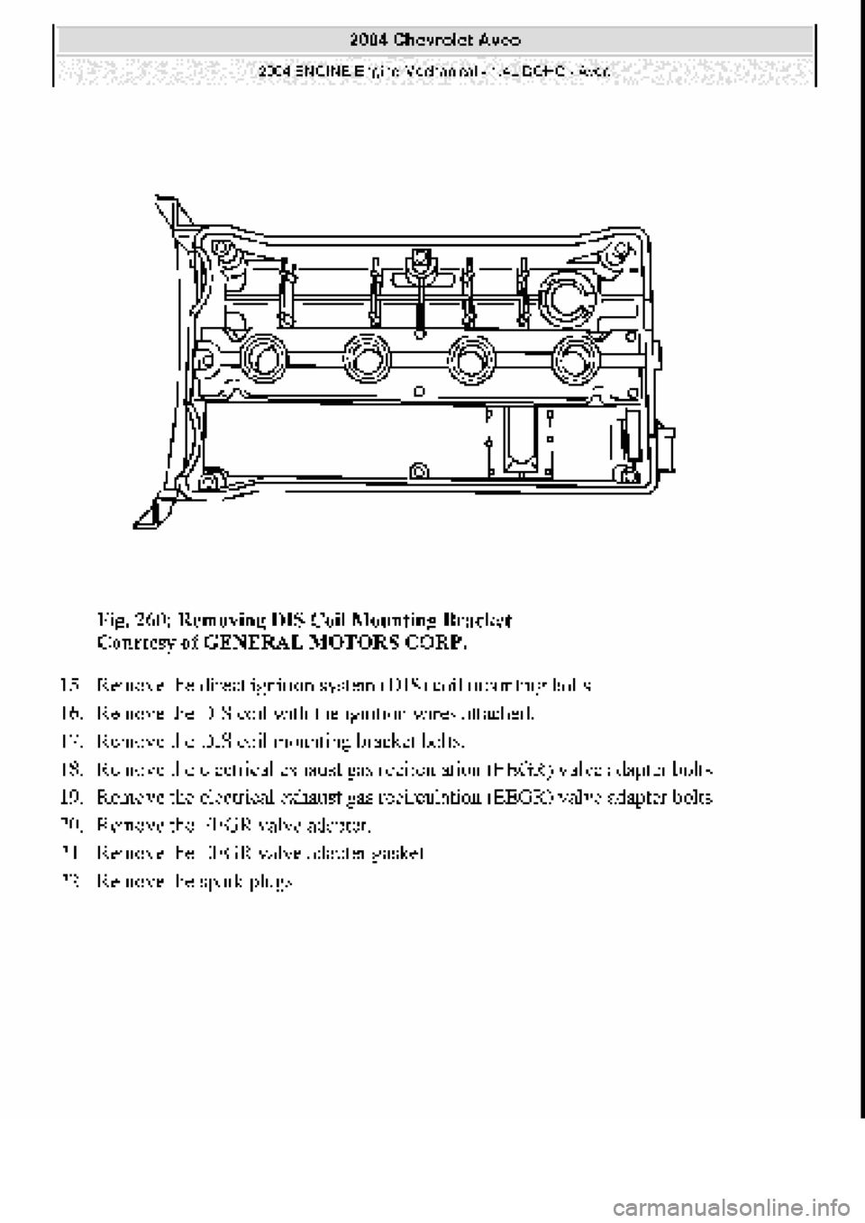 CHEVROLET AVEO 2002 Service Repair Manual CHEVROLET AVEO 2002 Service Repair Manual