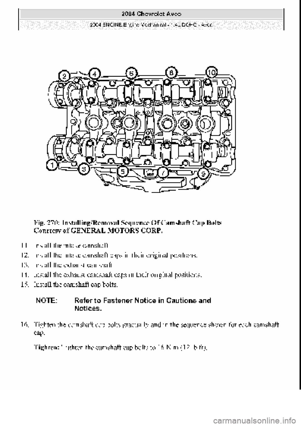 CHEVROLET AVEO 2002 Service Repair Manual CHEVROLET AVEO 2002 Service Repair Manual