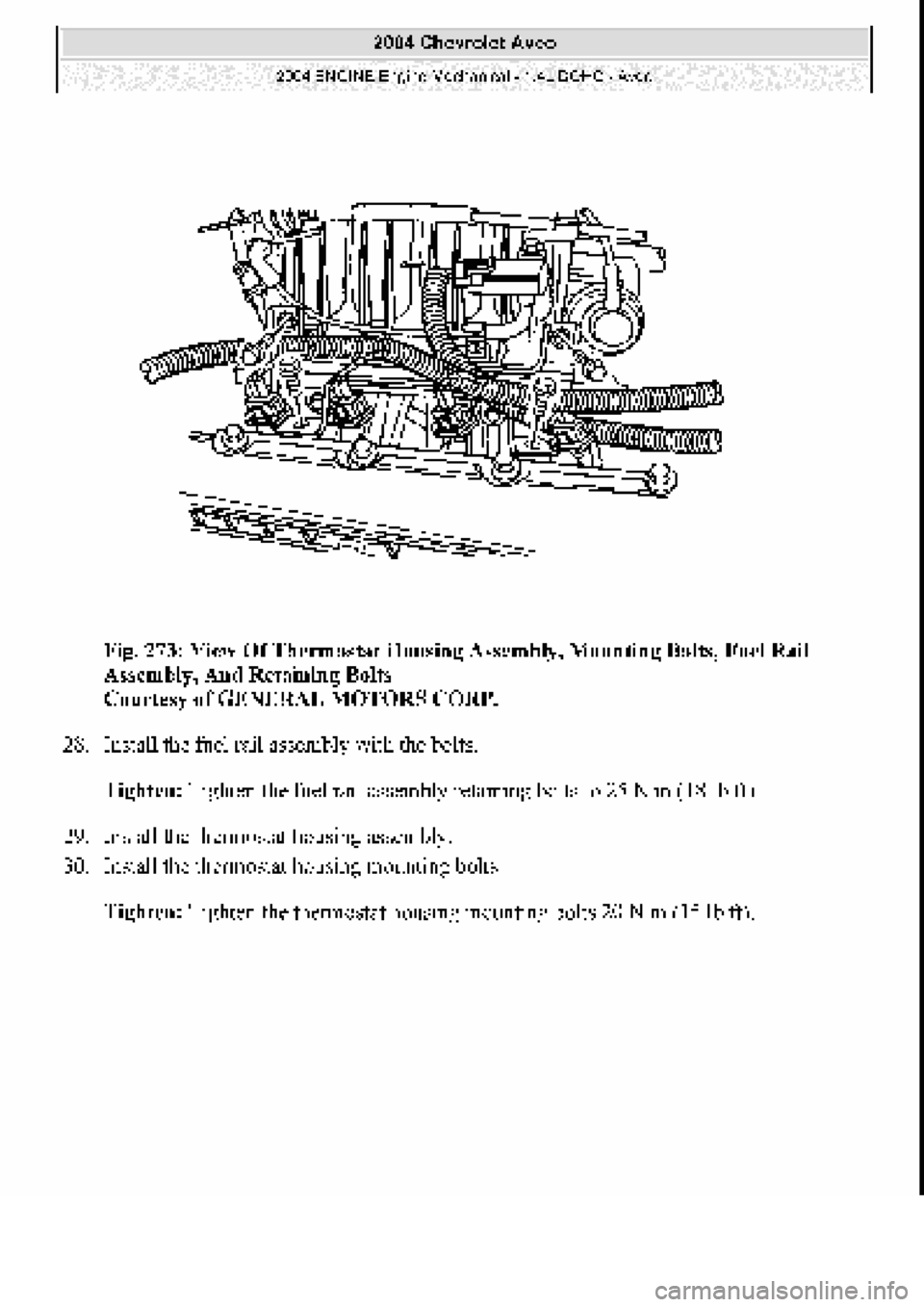 CHEVROLET AVEO 2002 Service Repair Manual CHEVROLET AVEO 2002 Service Repair Manual