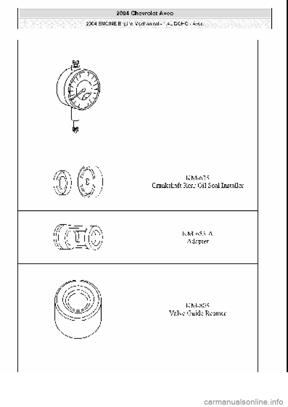CHEVROLET AVEO 2002 Service Repair Manual CHEVROLET AVEO 2002 Service Repair Manual