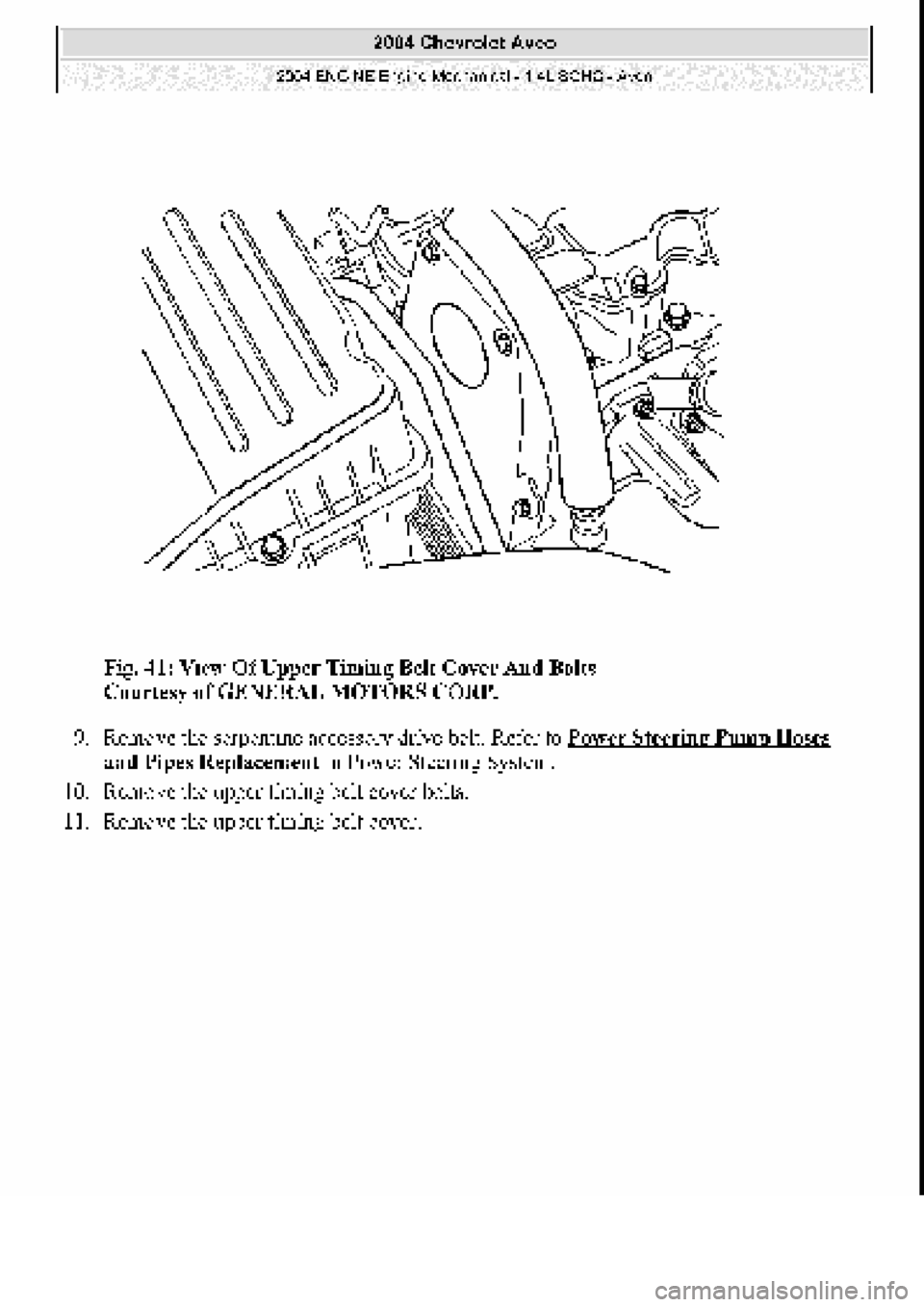 CHEVROLET AVEO 2002 Service Repair Manual CHEVROLET AVEO 2002 Service Repair Manual