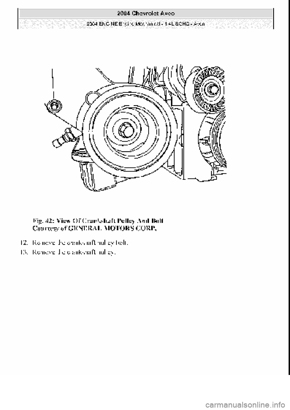 CHEVROLET AVEO 2002 Service Repair Manual CHEVROLET AVEO 2002 Service Repair Manual