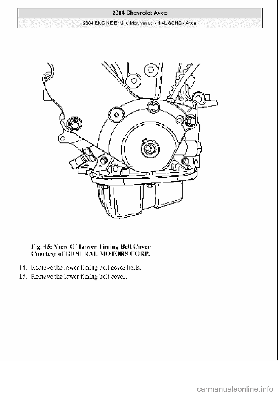 CHEVROLET AVEO 2002 Service Repair Manual CHEVROLET AVEO 2002 Service Repair Manual