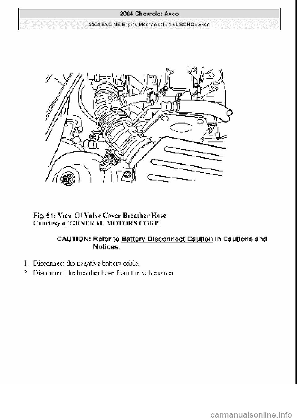 CHEVROLET AVEO 2002 Service Repair Manual CHEVROLET AVEO 2002 Service Repair Manual