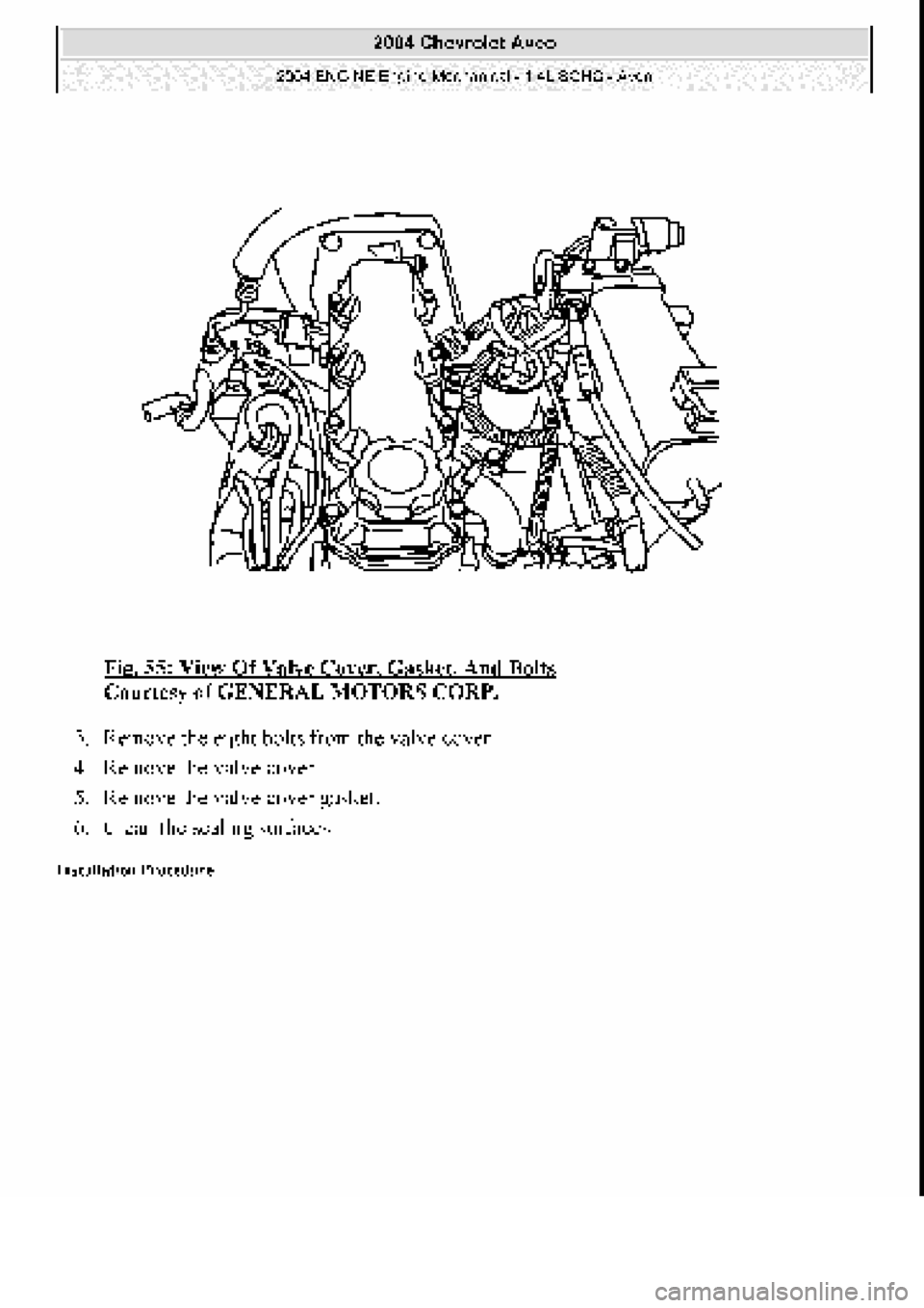 CHEVROLET AVEO 2002 Service Repair Manual CHEVROLET AVEO 2002 Service Repair Manual