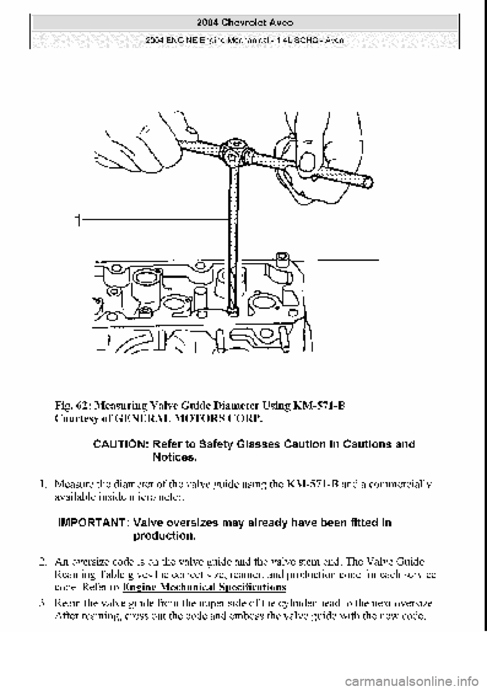 CHEVROLET AVEO 2002 Service Repair Manual CHEVROLET AVEO 2002 Service Repair Manual