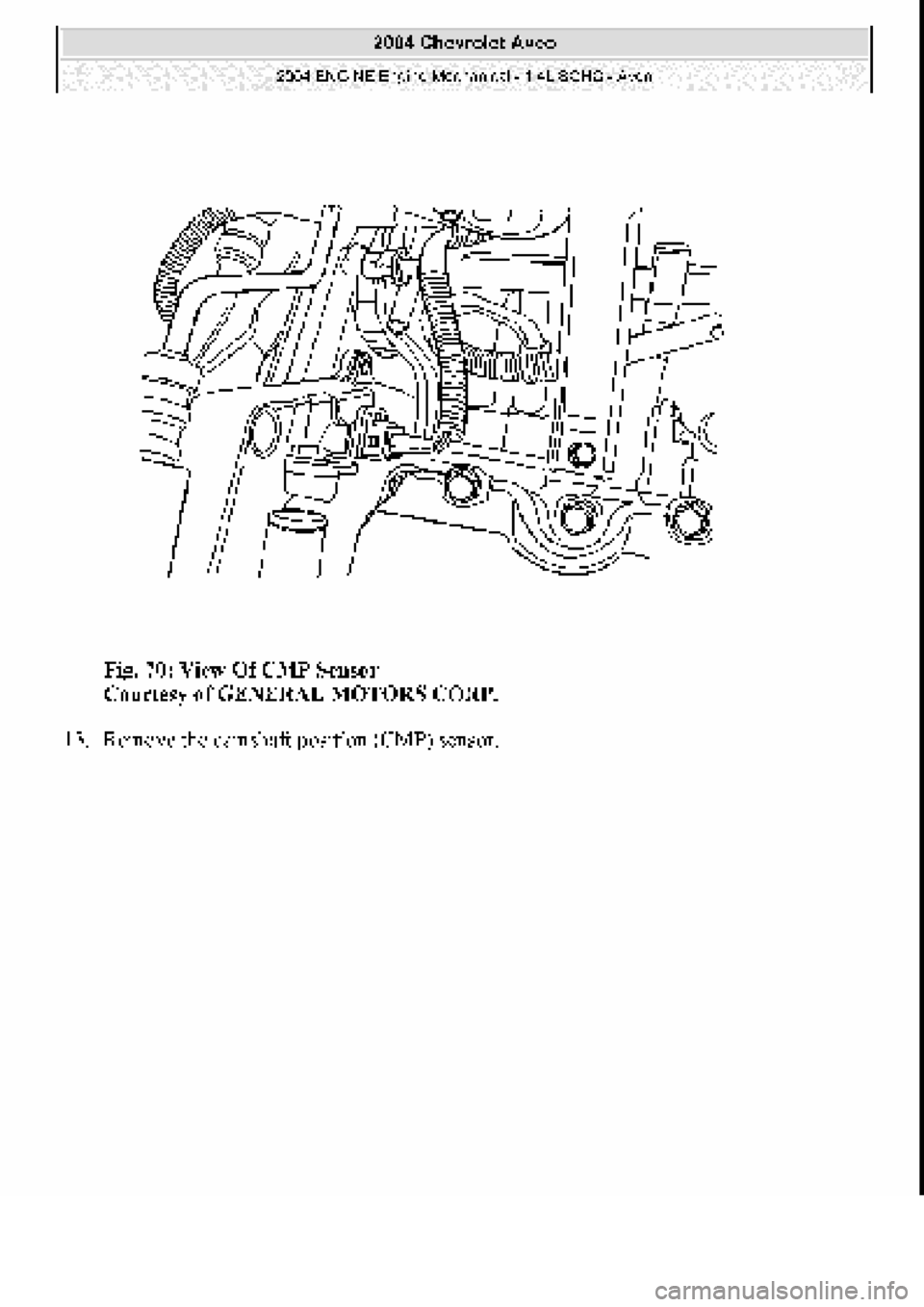 CHEVROLET AVEO 2002 Service Repair Manual CHEVROLET AVEO 2002 Service Repair Manual