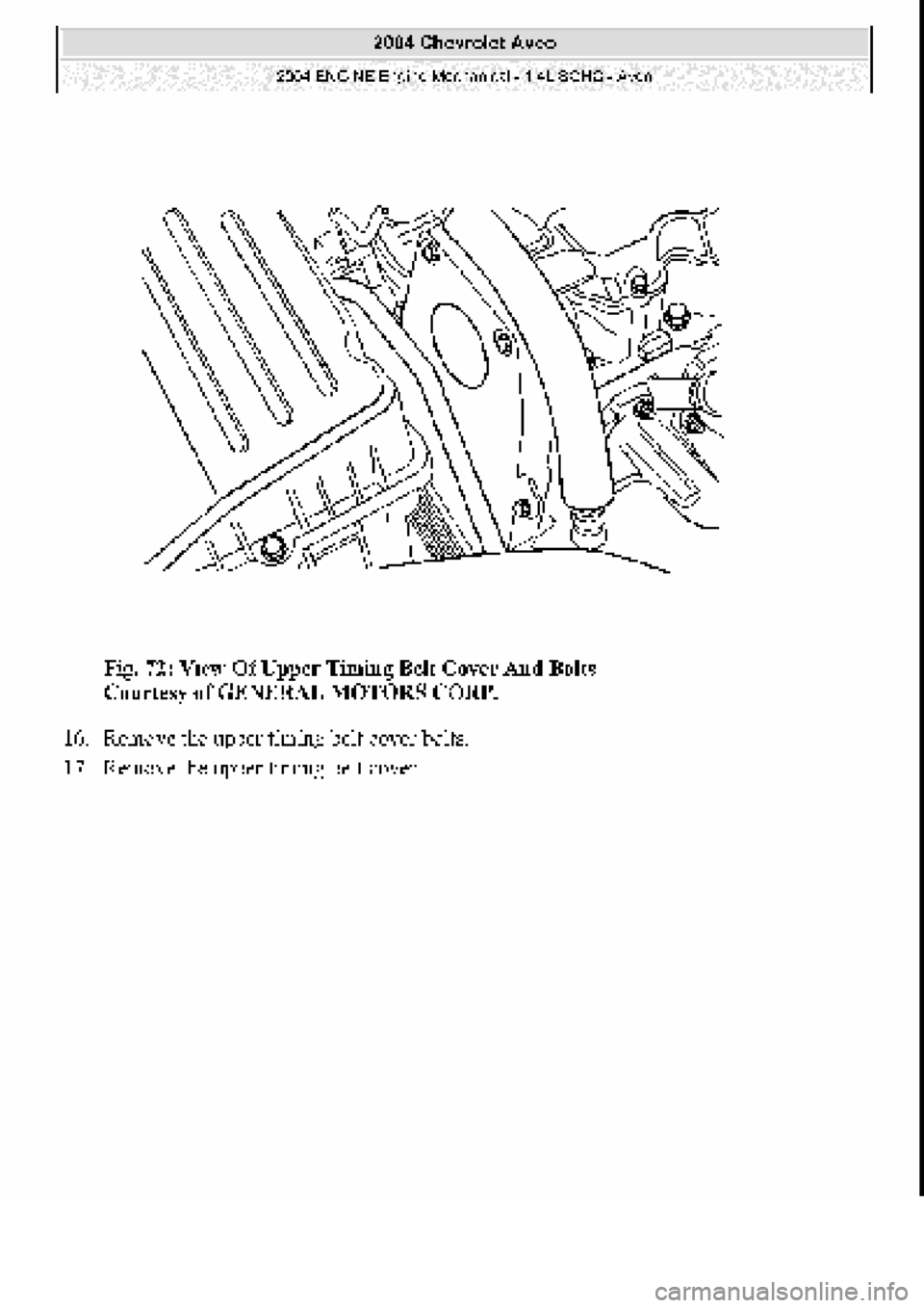 CHEVROLET AVEO 2002 Service Repair Manual CHEVROLET AVEO 2002 Service Repair Manual