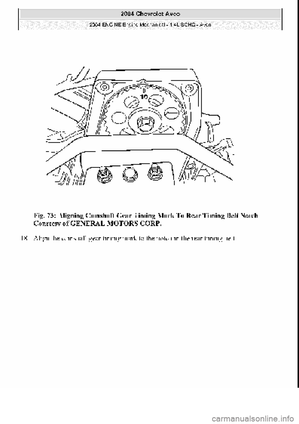 CHEVROLET AVEO 2002 Service Repair Manual CHEVROLET AVEO 2002 Service Repair Manual