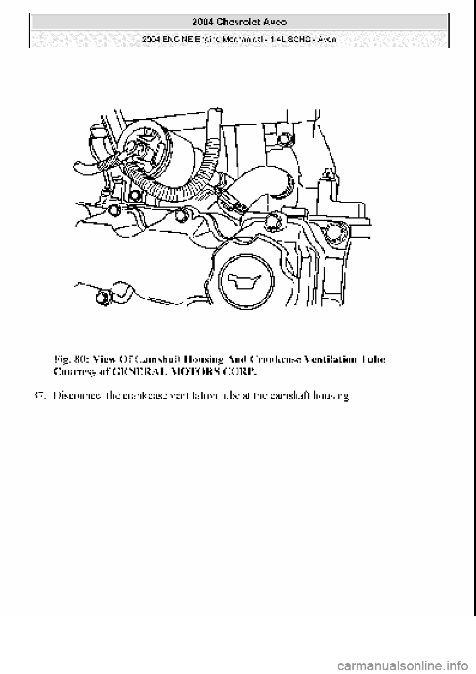 CHEVROLET AVEO 2002 Service Repair Manual CHEVROLET AVEO 2002 Service Repair Manual