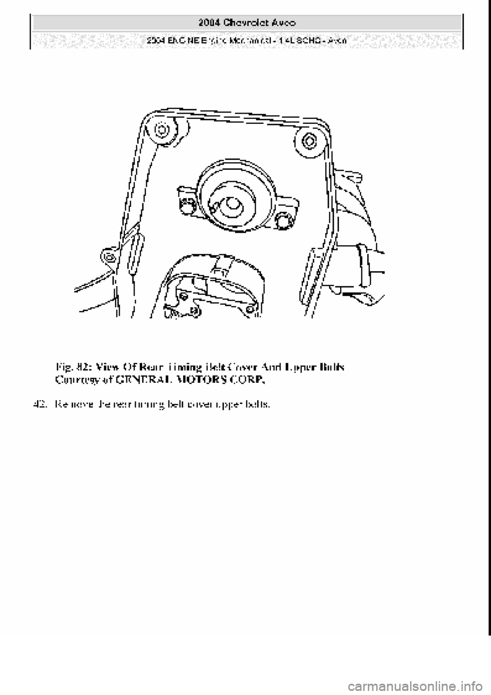 CHEVROLET AVEO 2002 Service Repair Manual CHEVROLET AVEO 2002 Service Repair Manual