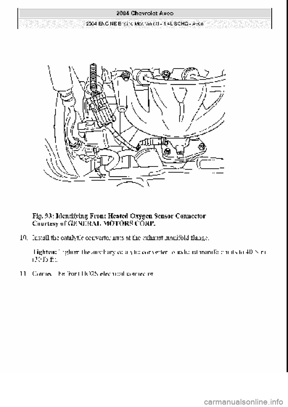 CHEVROLET AVEO 2002 Service Repair Manual CHEVROLET AVEO 2002 Service Repair Manual