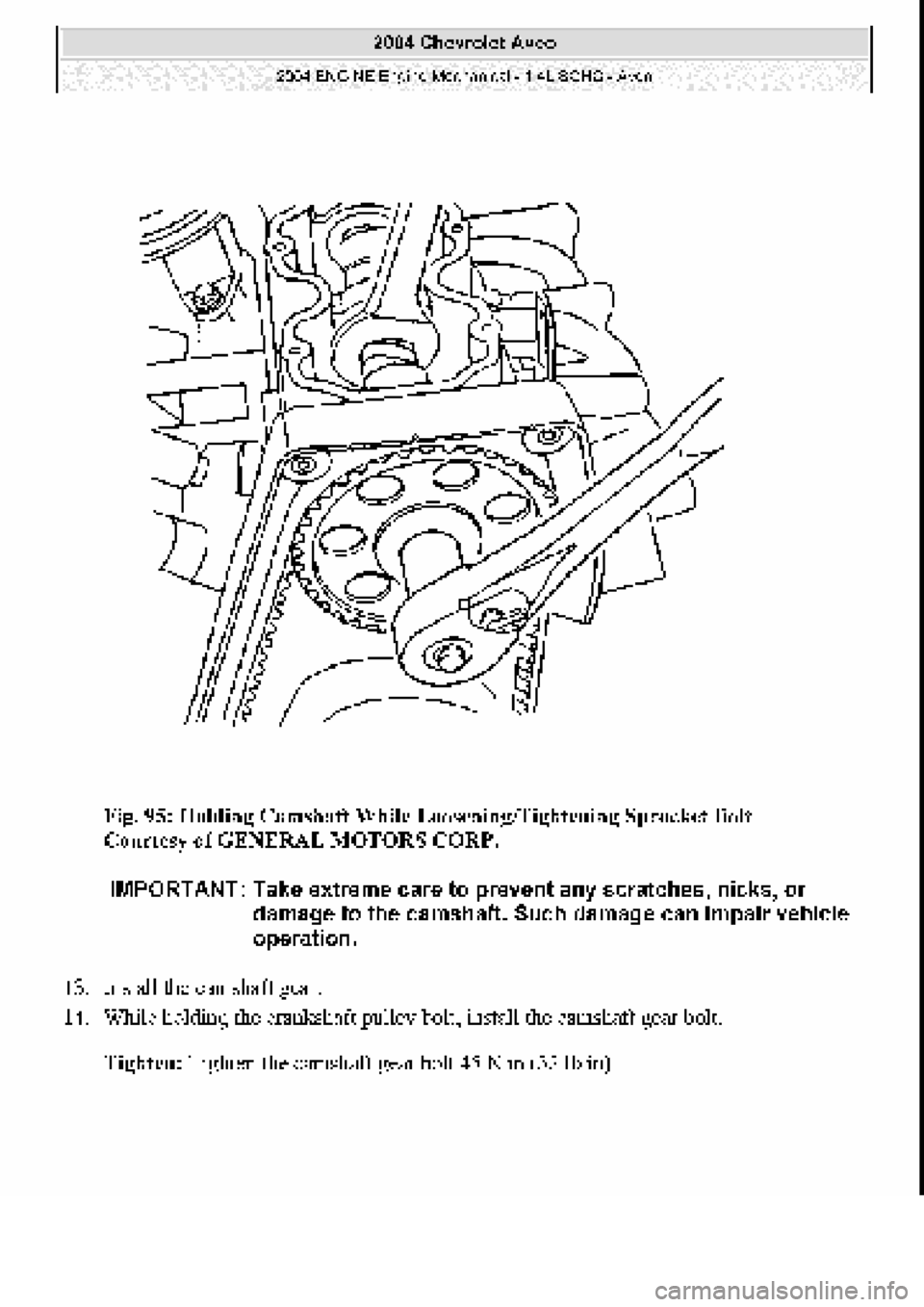 CHEVROLET AVEO 2002 Service Repair Manual CHEVROLET AVEO 2002 Service Repair Manual