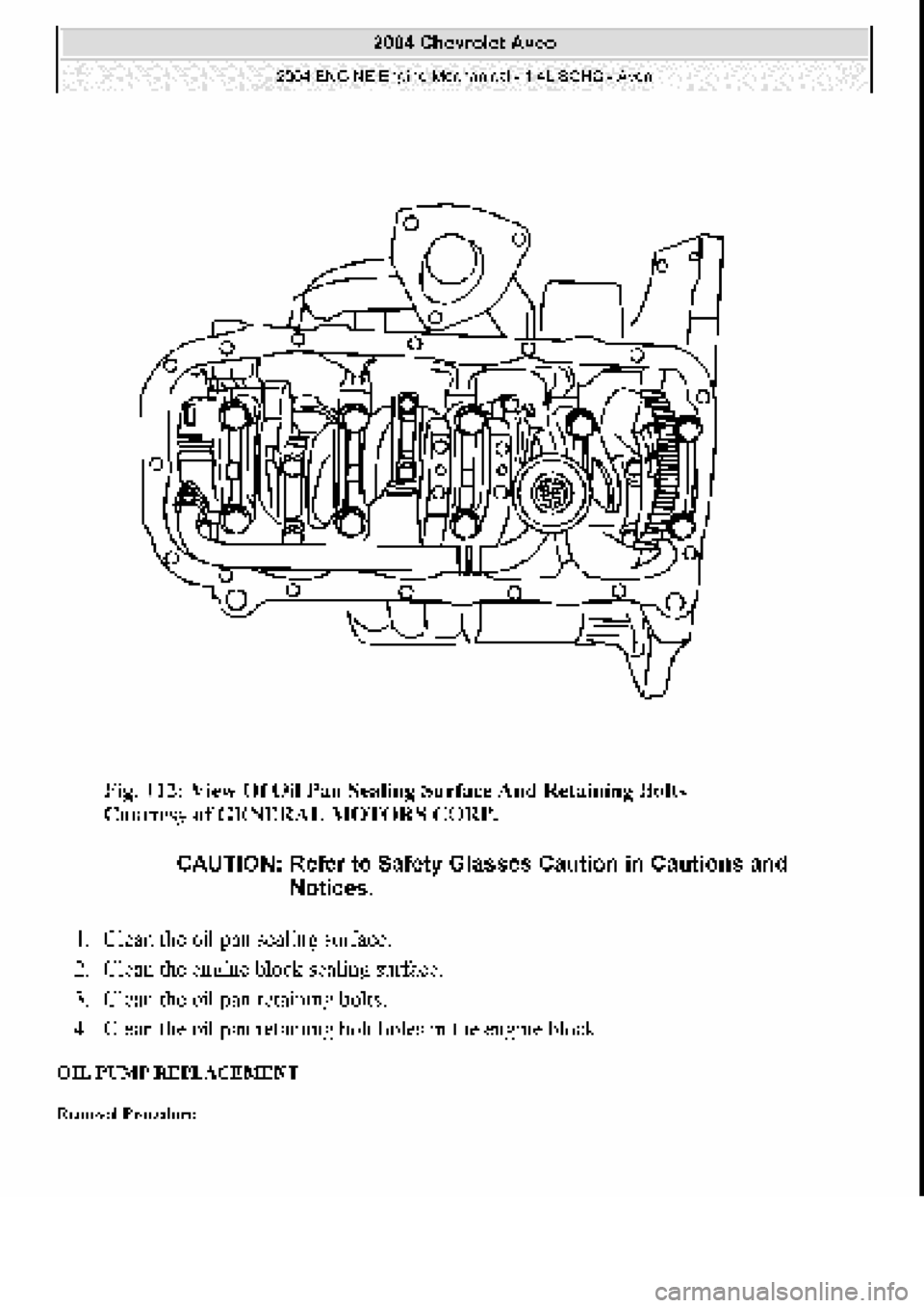 CHEVROLET AVEO 2002 Service Repair Manual CHEVROLET AVEO 2002 Service Repair Manual